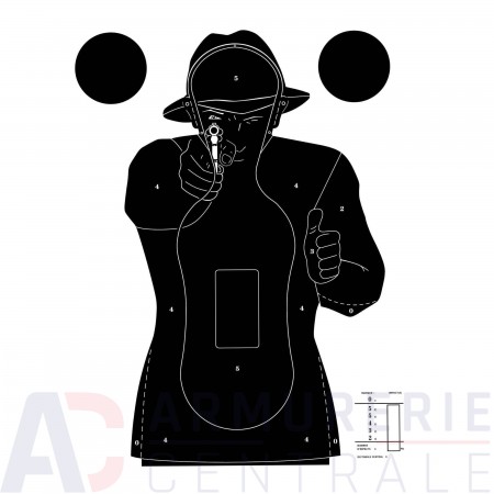 Cible De Tir Silhouette Humaine