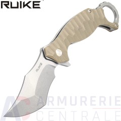 Couteau RUIKE P881-W à manche courbé