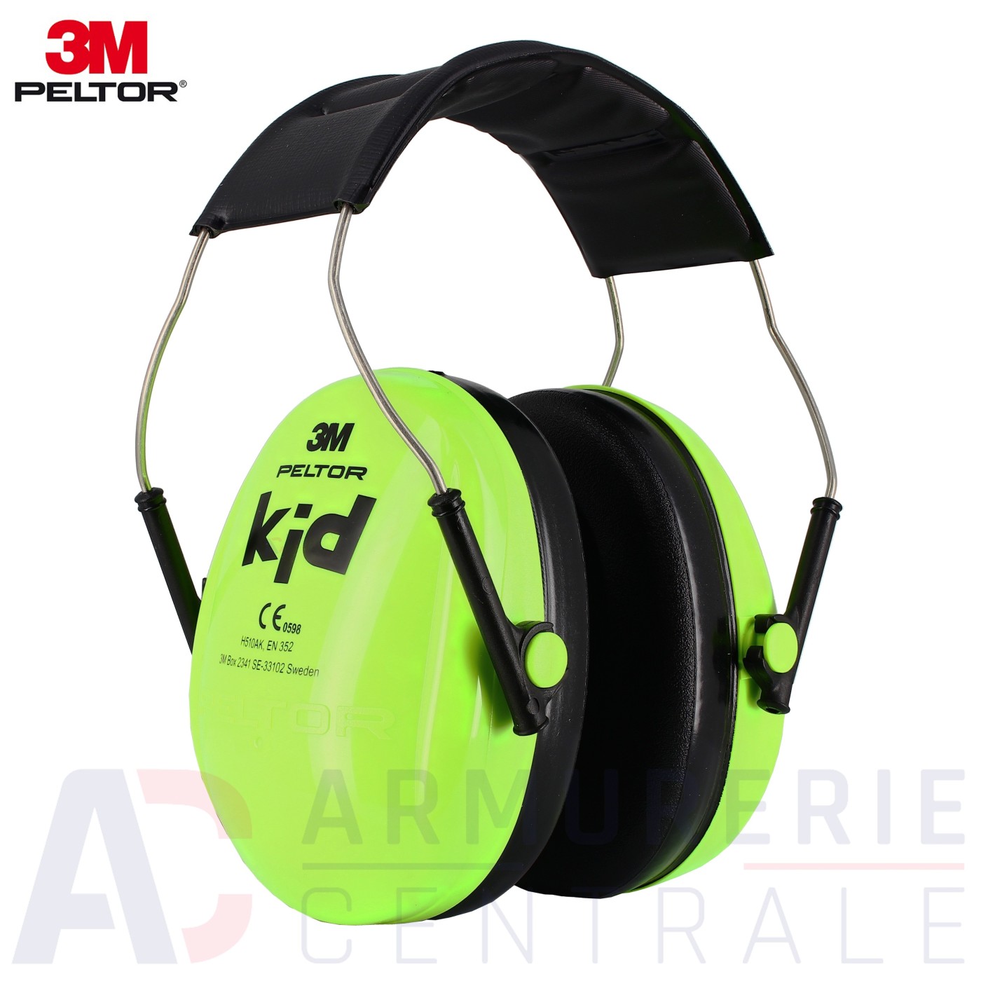 Casque anti-bruit 3M Peltor KID Vert enfants (27 dB) Casque anti-bruit 3M Peltor KID Vert enfants (27 dB)