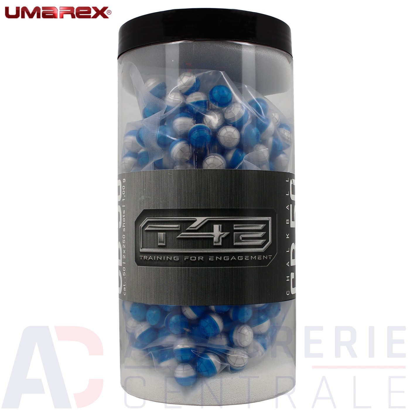 Billes UMAREX T4E craie blanche cal.68 par 50