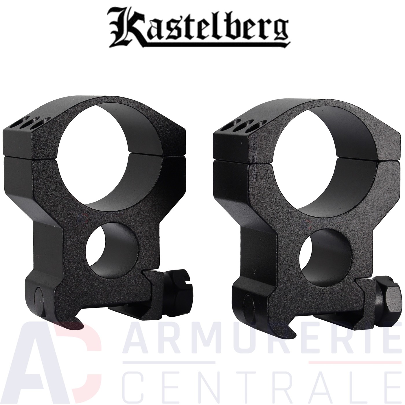 Montage Kastelberg haut &Oslash; 30mm rail 22 mm