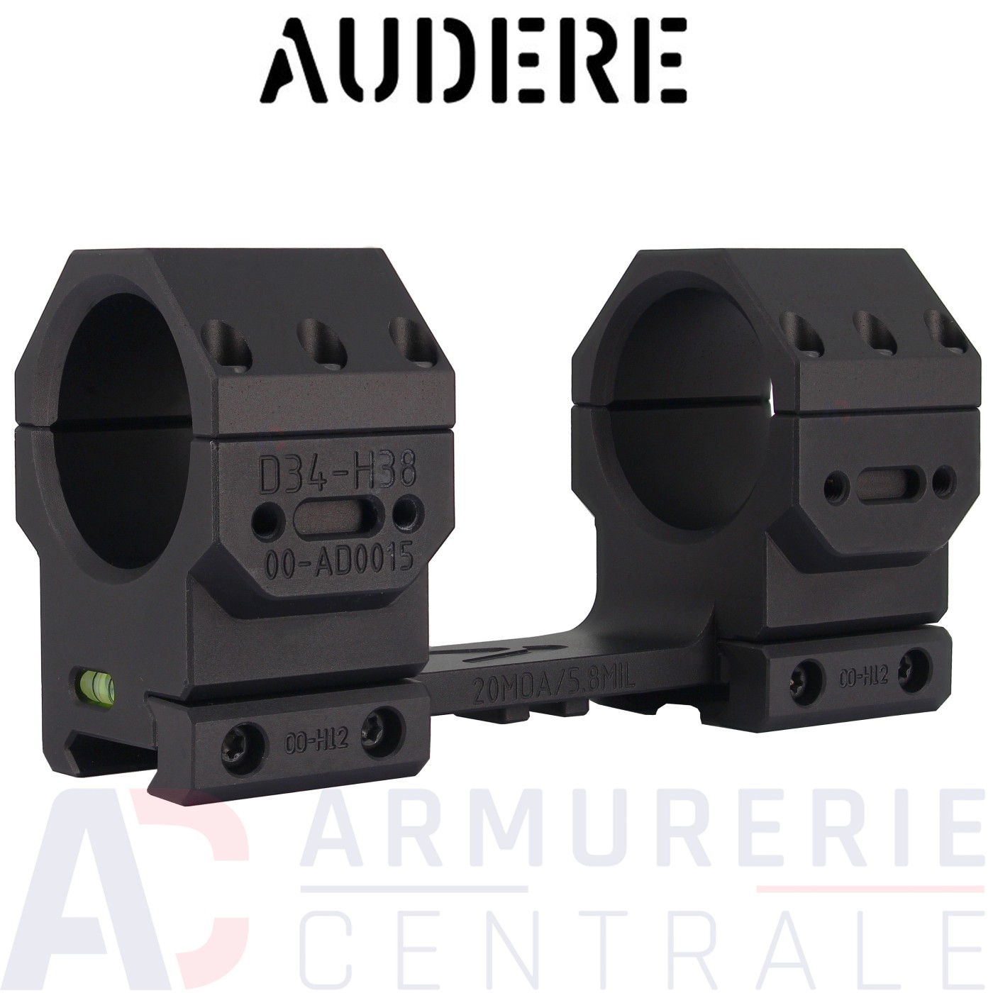 Audere Monobloc &Oslash; 34mm Adversus TLD rail 22 mm