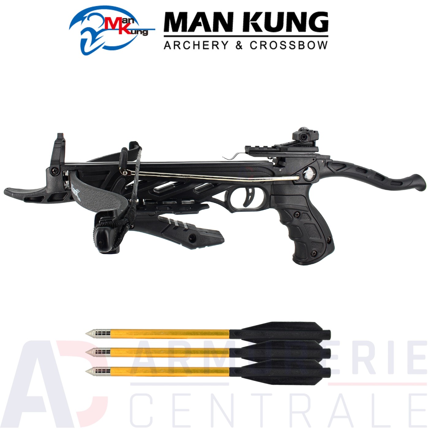 Arbalète Pistol Alligator Man Kung (80L) Arbalète Pistol Alligator Man Kung (80L)