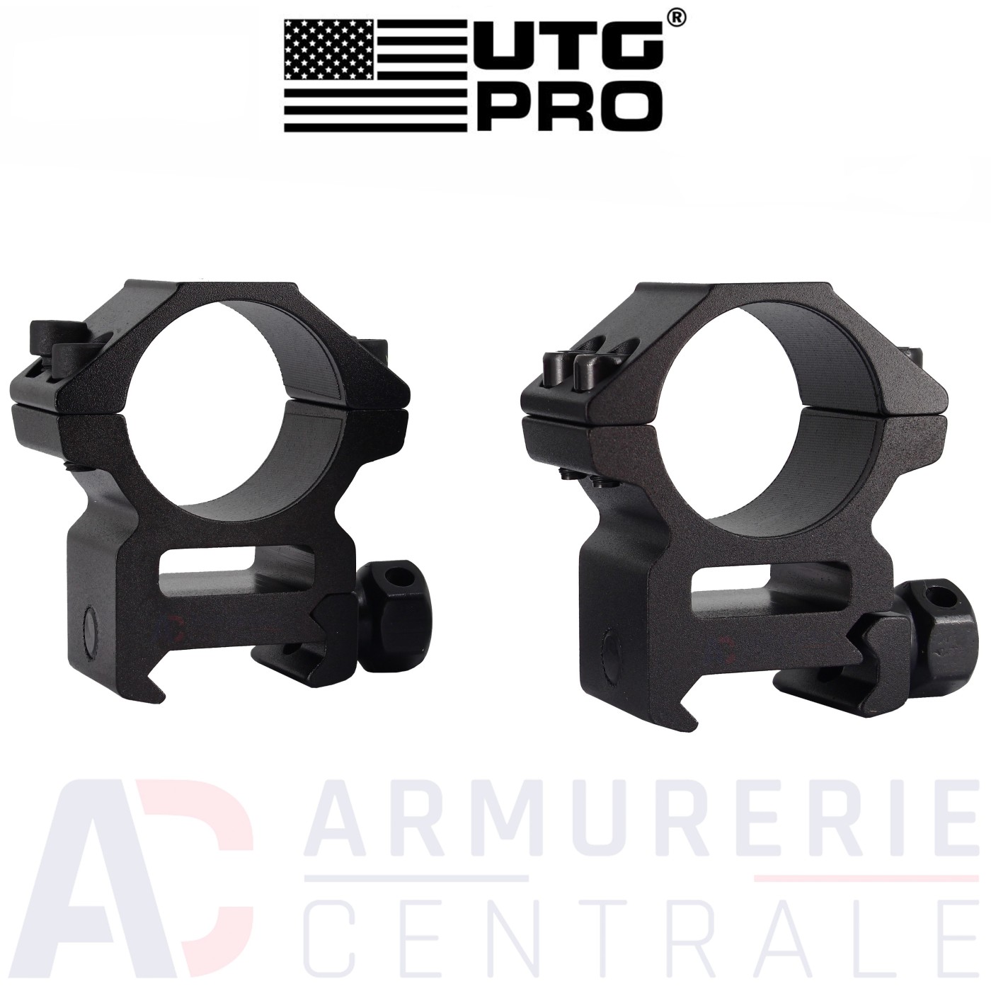 UTG montage Medium rail Picatinny Ø25.4 mm UTG montage Medium rail Picatinny Ø25.4 mm