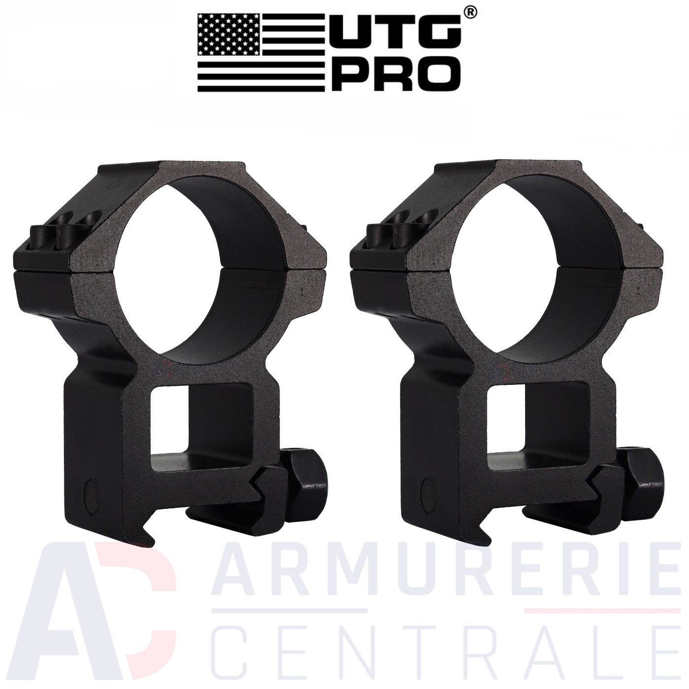 UTG montage Haut rail Picatinny &Oslash;30 mm