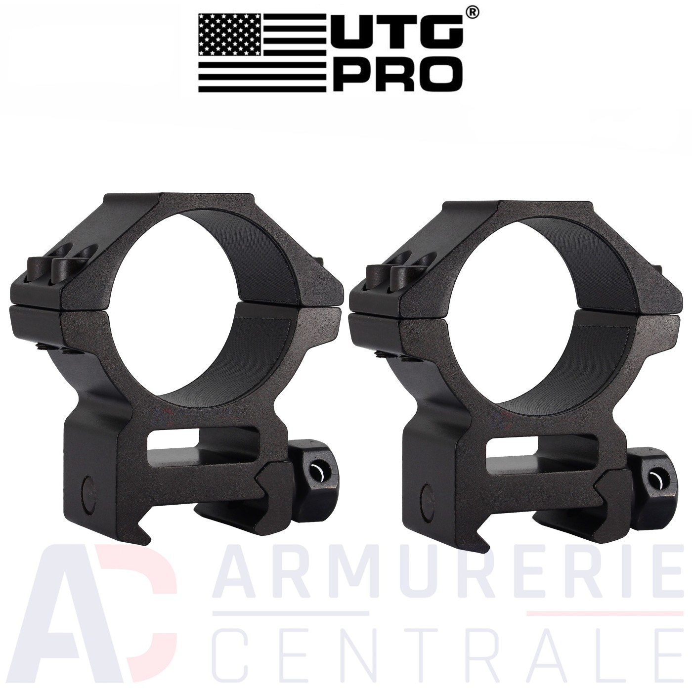 UTG montage Medium rail Picatinny Ø30 mm UTG montage Medium rail Picatinny Ø30 mm