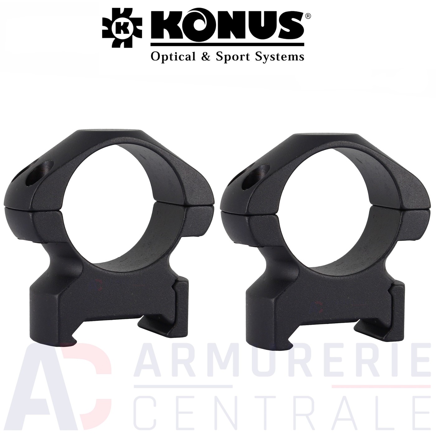 Konus Steelring Ø 25.4 mm-Medium 22 mm Konus Steelring Ø 25.4 mm-Medium 22 mm