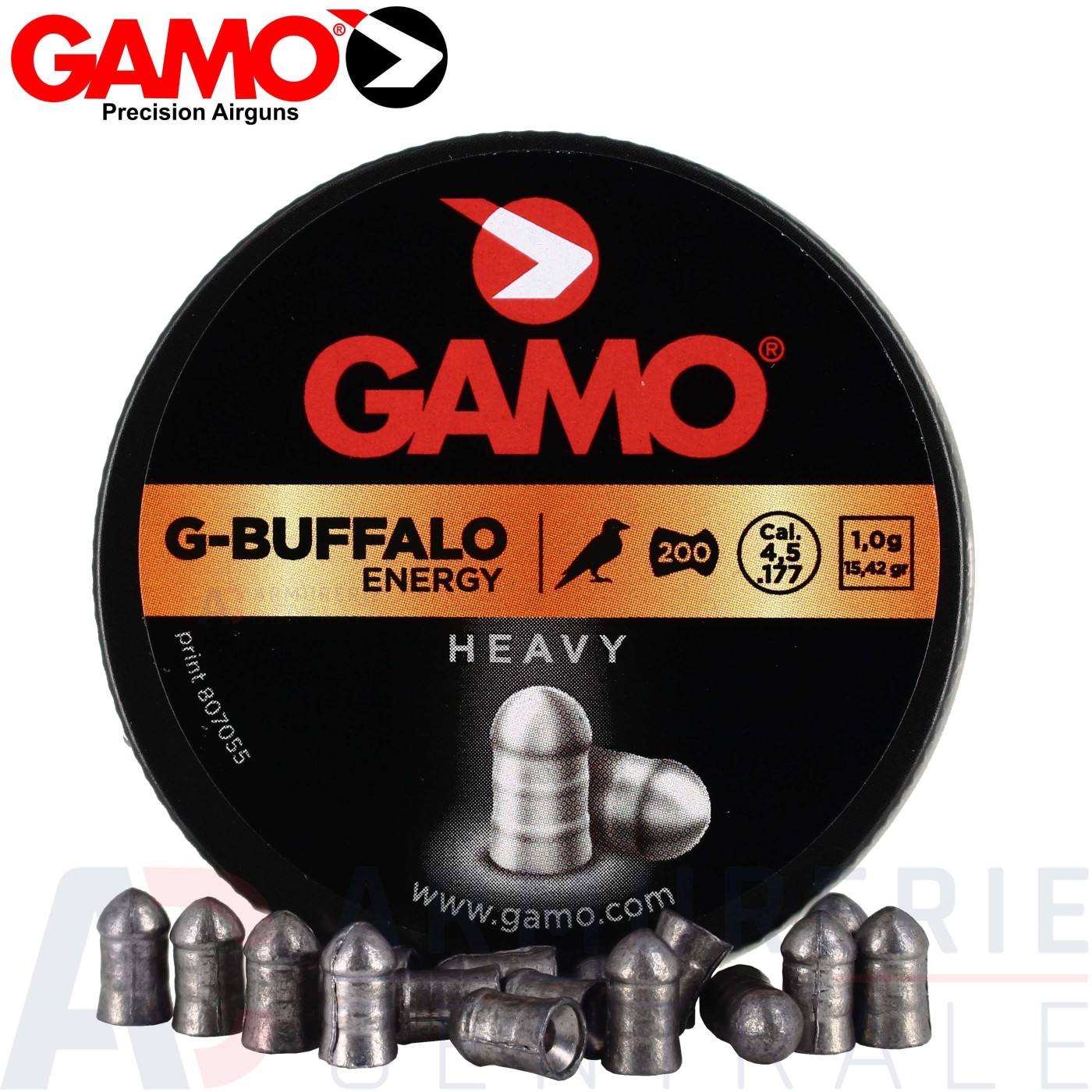 200 GAMO G-Buffalo 4.5mm 15.4gr pour nuisibles 200 GAMO G-Buffalo 4.5mm 15.4gr pour nuisibles