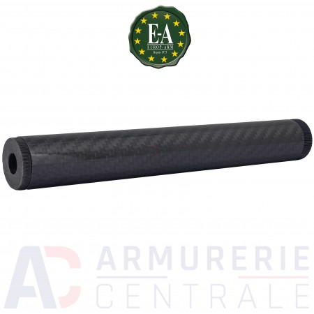 Modérateur de son Carbone numéro-1 187 mm 22lr 1/2X20