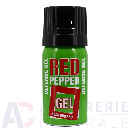 Bombe lacrymogène défense gel poivre 40ml