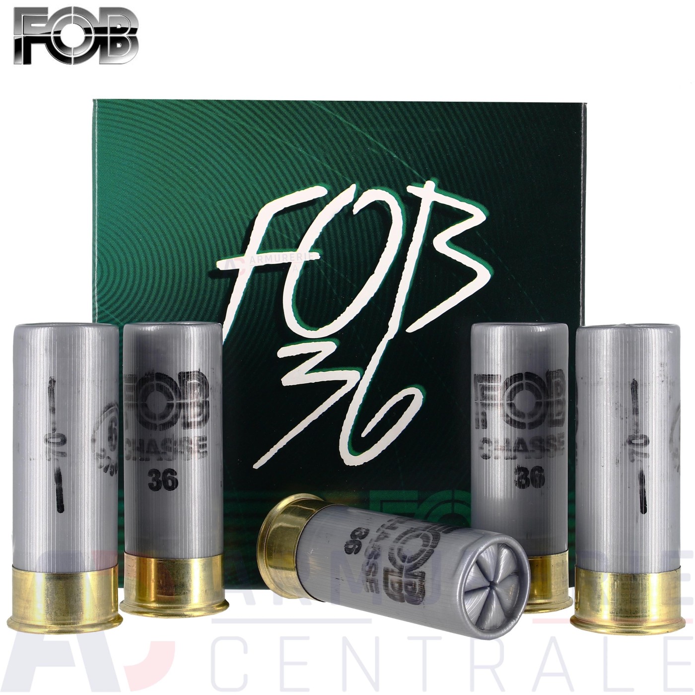 25 Cartouches Fob 36 12/70 36g 25 Cartouches Fob 36 12/70 36g