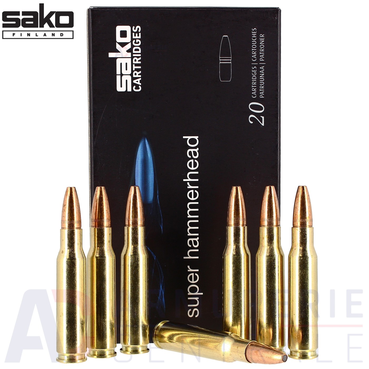 20 Sako Super Hammerhead .308 Win 150gr 20 Sako Super Hammerhead .308 Win 150gr