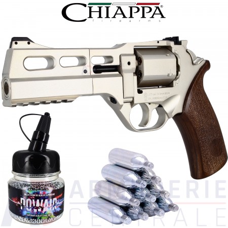 Chiappa Rhino 50 DS Co2 4.5 mm Chrome (3.5 joules)