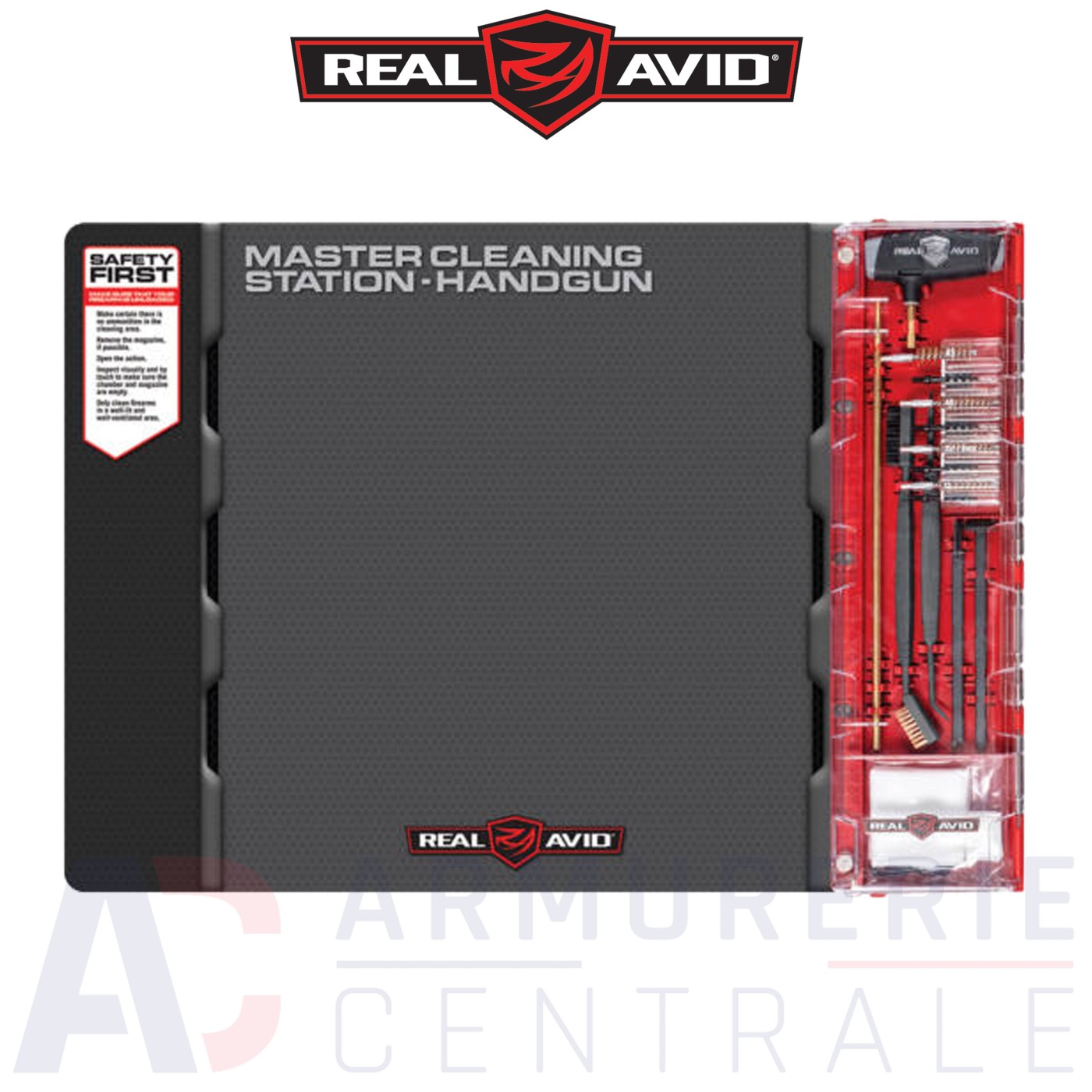 Station de nettoyage Real-Avid pour armes de poing