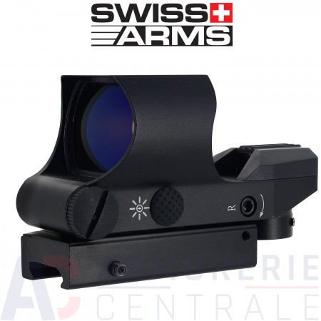 Viseur point rouge compact Swiss-Arms multi réticules