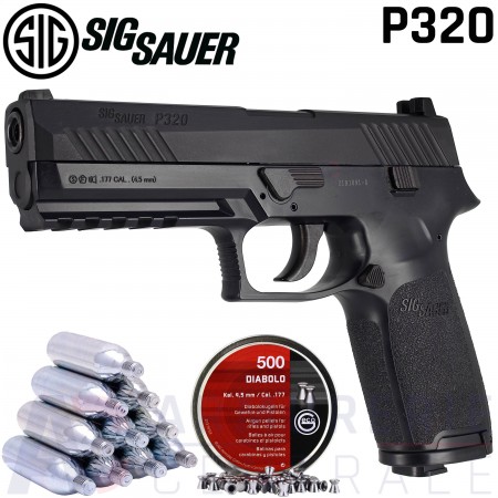 Pistolet Sig Sauer P320 CO2 4.5 mm (2.8 joules)