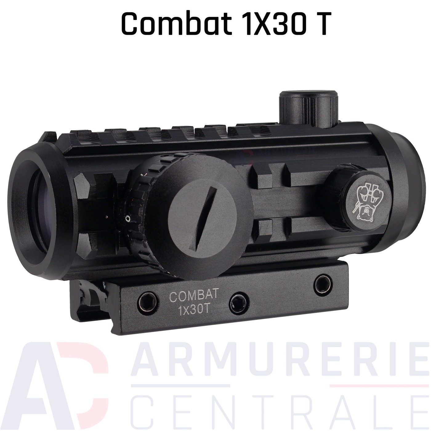 Viseur point rouge Combat 1X30 T rail Picatinny Viseur point rouge Combat 1X30 T rail Picatinny