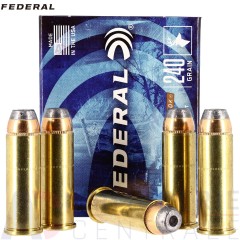 Federal Power Shok 44 REM MAG Jacketed Hollow Point (JHP) 240gr