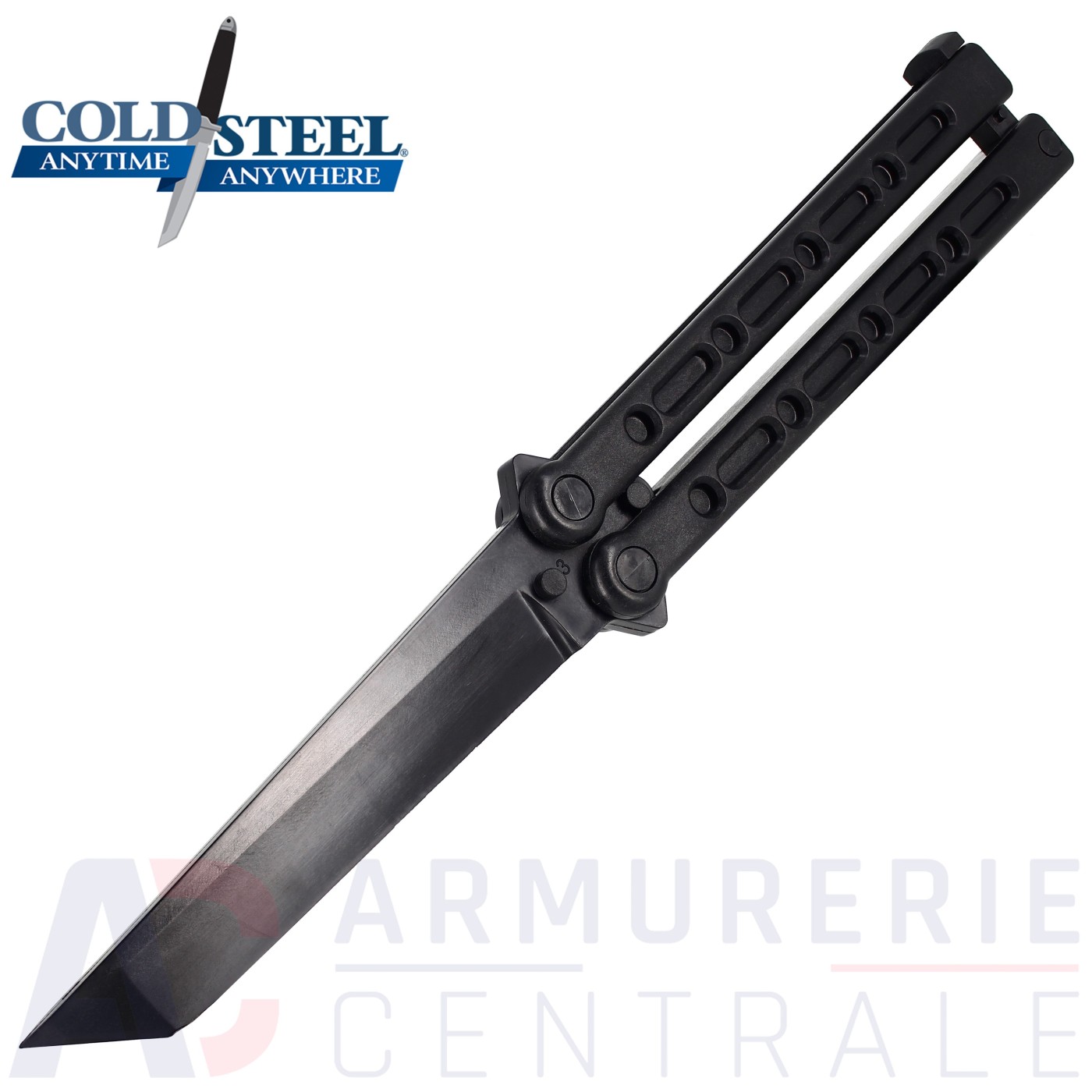 Cold Steel FGX Balisong Tanto Polymère Cold Steel FGX Balisong Tanto Polymère