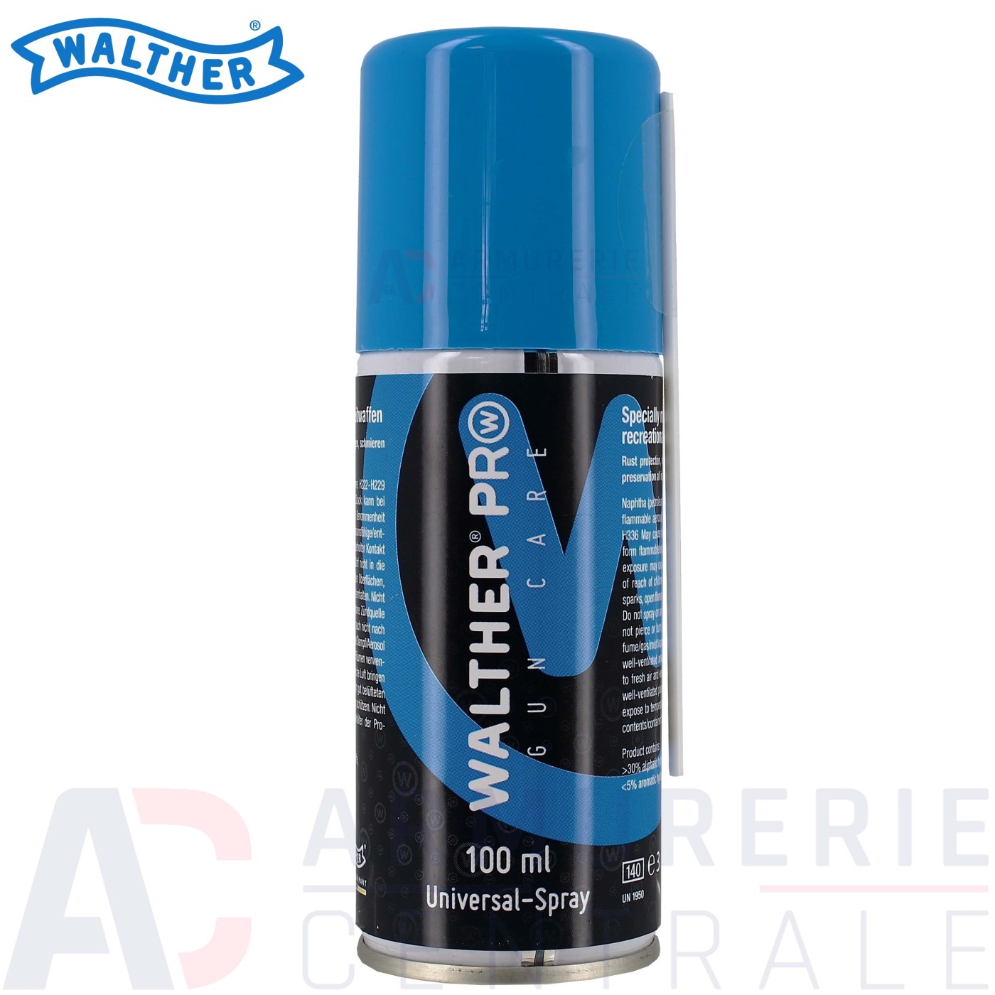 Lubrifiant Walther Gun Care Pro 100ml Lubrifiant Walther Gun Care Pro 100ml
