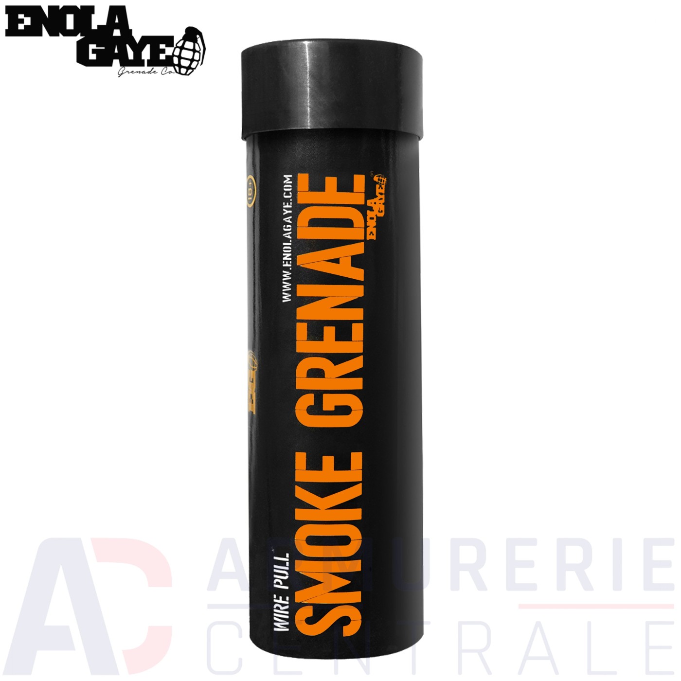 Grenade fumigène orange Enola Gaye Grenade fumigène orange Enola Gaye