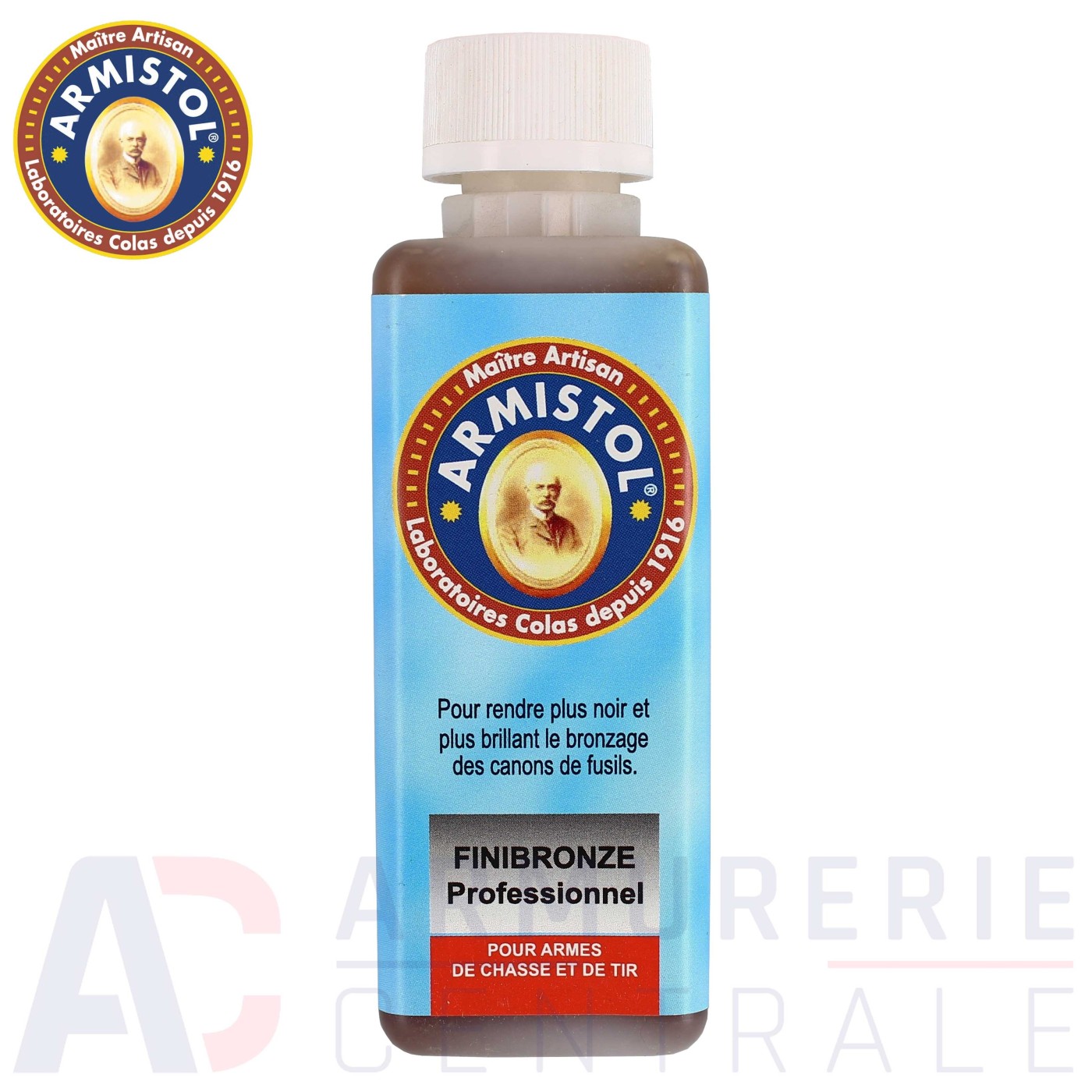 Armistol Finibronze pour arme - Flacon 120ml Armistol Finibronze pour arme - Flacon 120ml