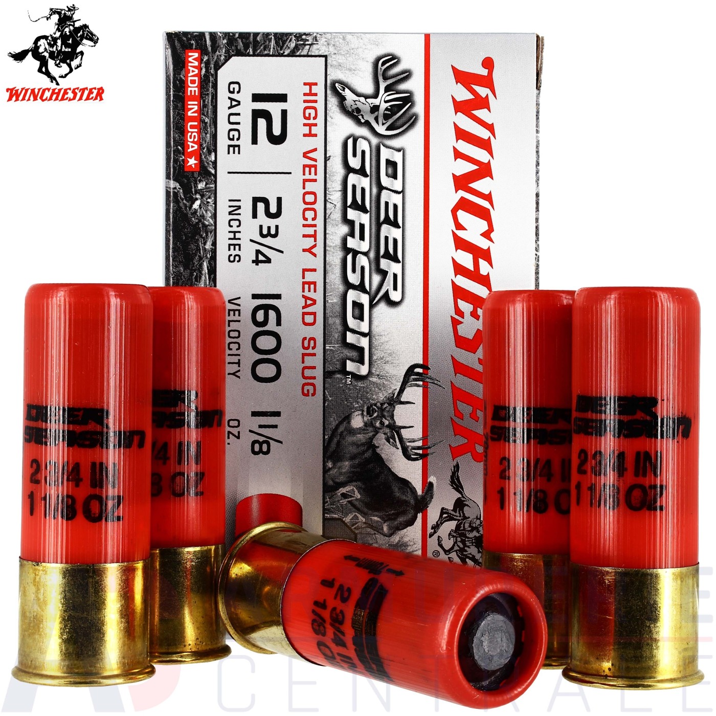 Winchester 5 balles Slug Deer Season 12/70 Winchester 5 balles Slug Deer Season 12/70