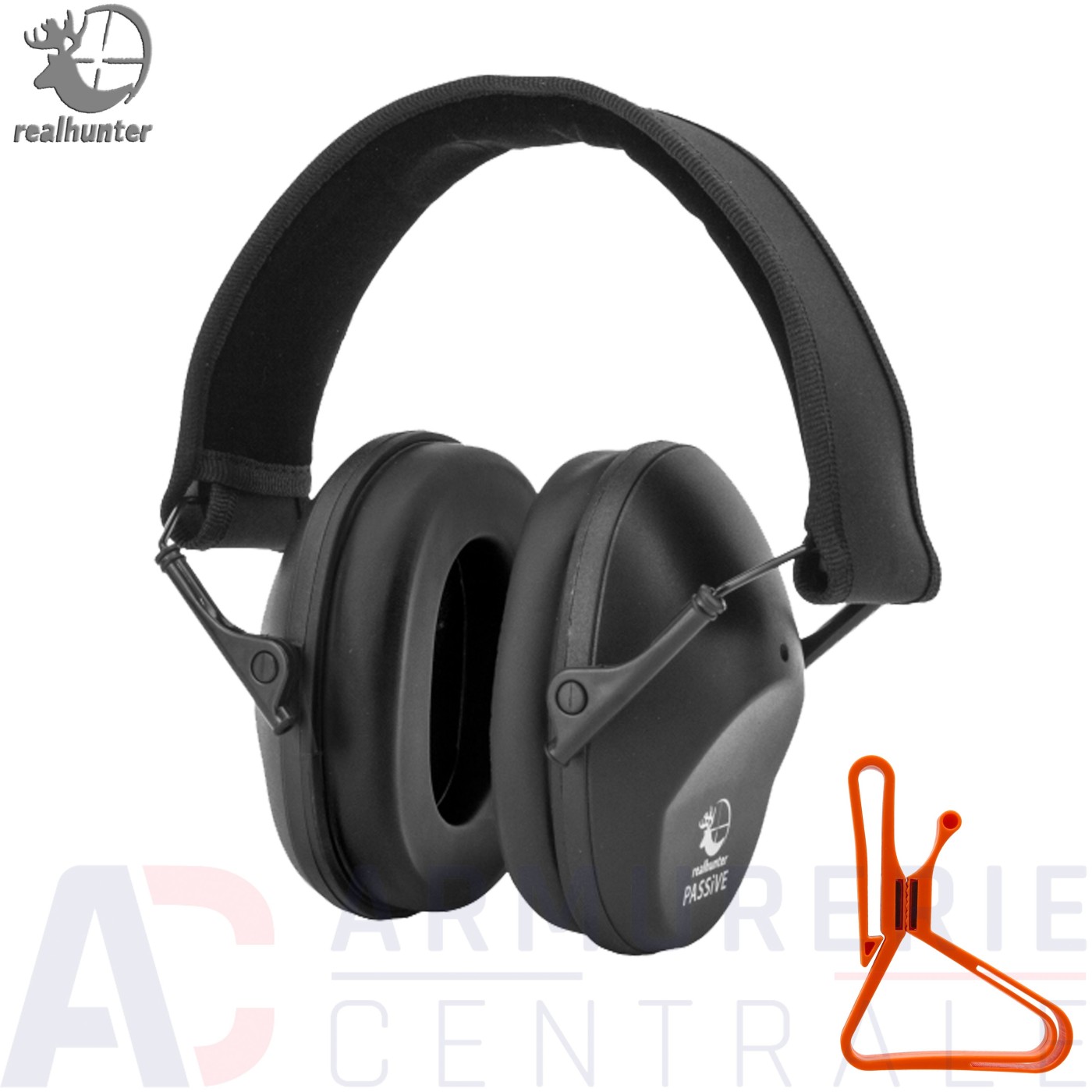 Casque anti bruit tir sportif Real Hunter Passive (23 dB) Casque anti bruit tir sportif Real Hunter Passive (23 dB)