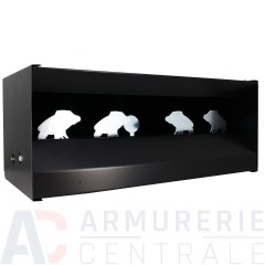 Cible métallique sangliers X4