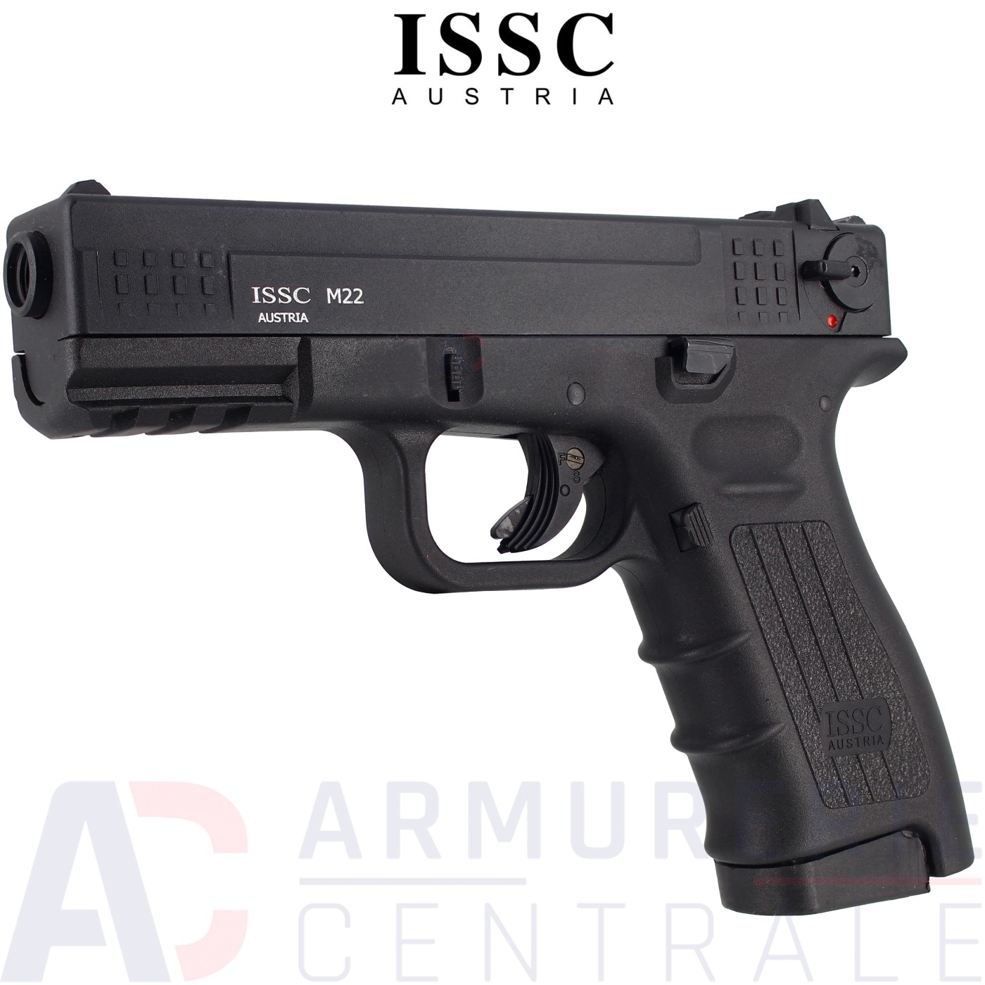 Pistolet d&rsquo;alarme ISSC M22 9mm PAK 