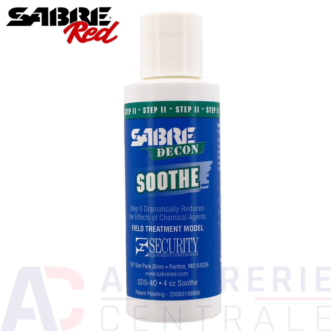 Décontaminant Sabre Red Soothe Step 2 - 113ml Décontaminant Sabre Red Soothe Step 2 - 113ml