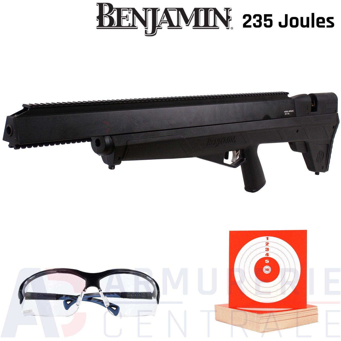 Carabine Crosman Benjamin Bulldog .357 (235 joules) Carabine Crosman Benjamin Bulldog .357 (235 joules)