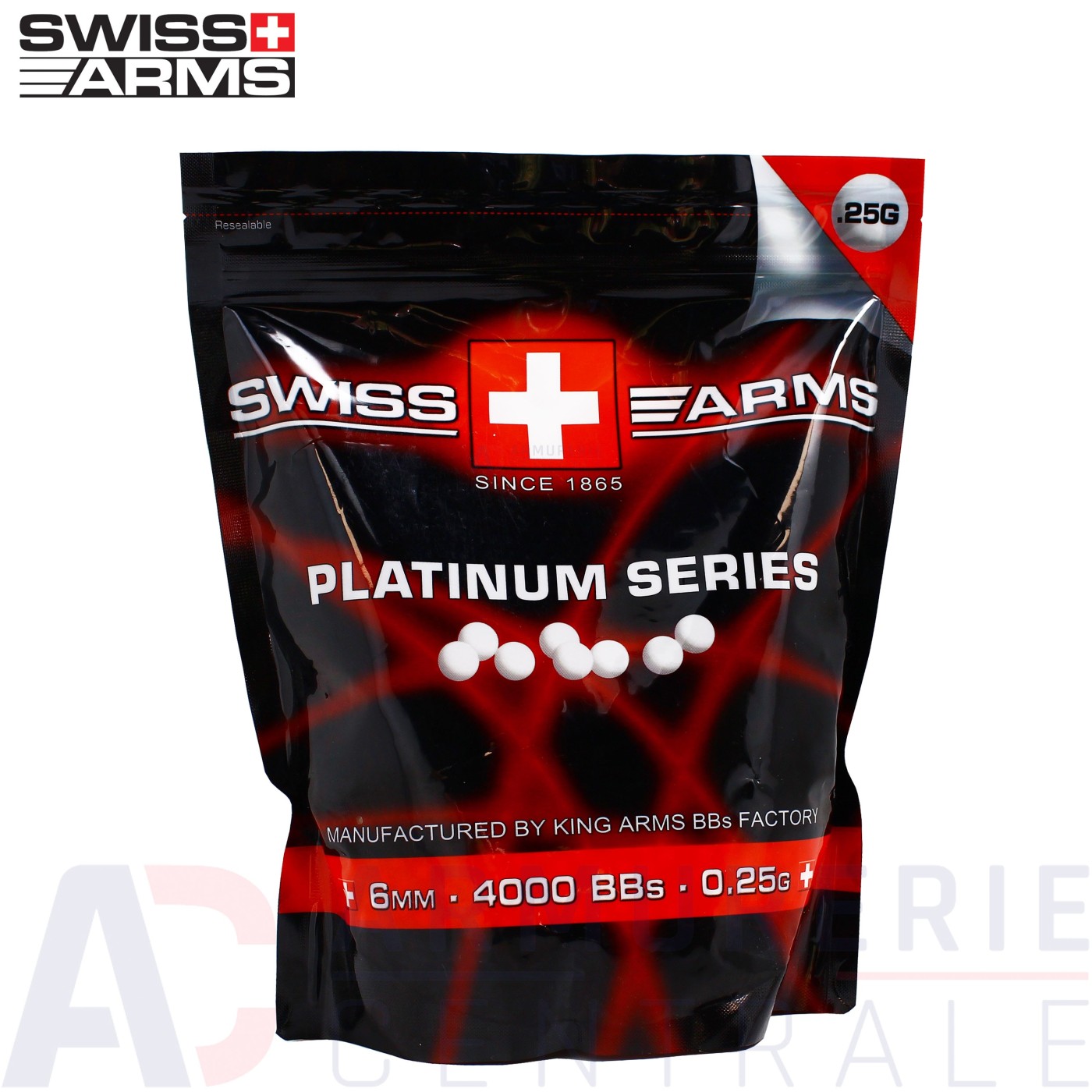 Swiss Arms Platinium Series 6mm 4000BBs 0,25 gr