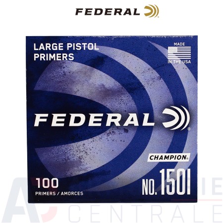 100 Amorces Federal large pistol no°150
