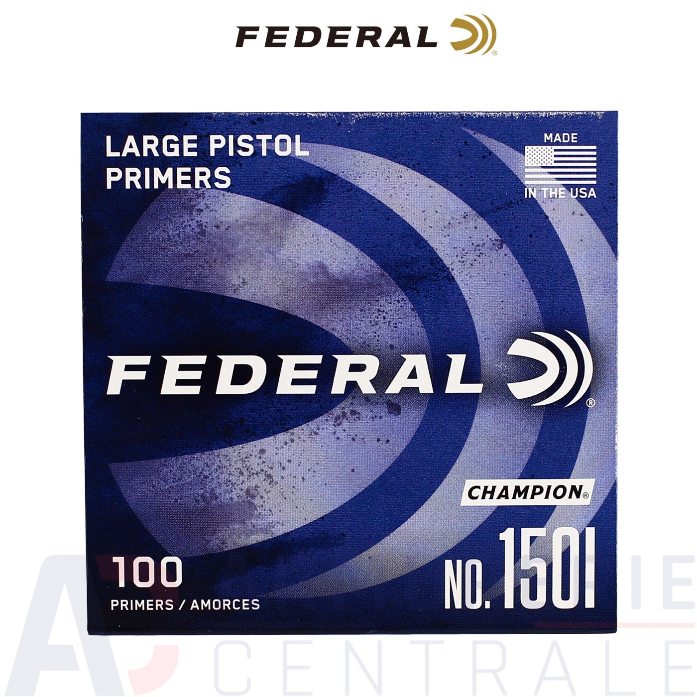 100 Amorces Federal large pistol no&deg;150