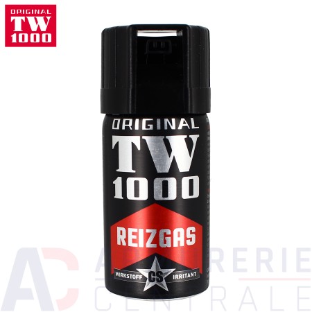 Aérosol de défense TW1000 Reizgas CS 40ml