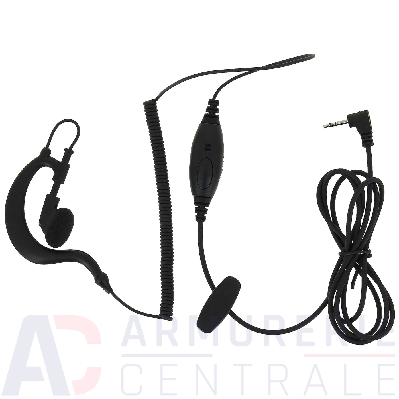 Oreillette contour d'oreille bodyguard fiche simple Midland / Icom Oreillette contour d'oreille bodyguard fiche simple Midland / Icom