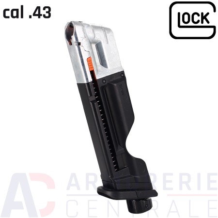 Chargeur Emergency Push Glock 17 Gen 5 cal .43