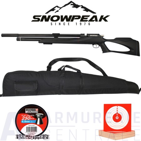 Carabine Snowpeak M25 PCP synthétique 5.5mm (38 joules)
