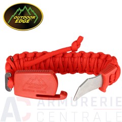 Bracelet Para-Claw Outdoor-Edge Rouge