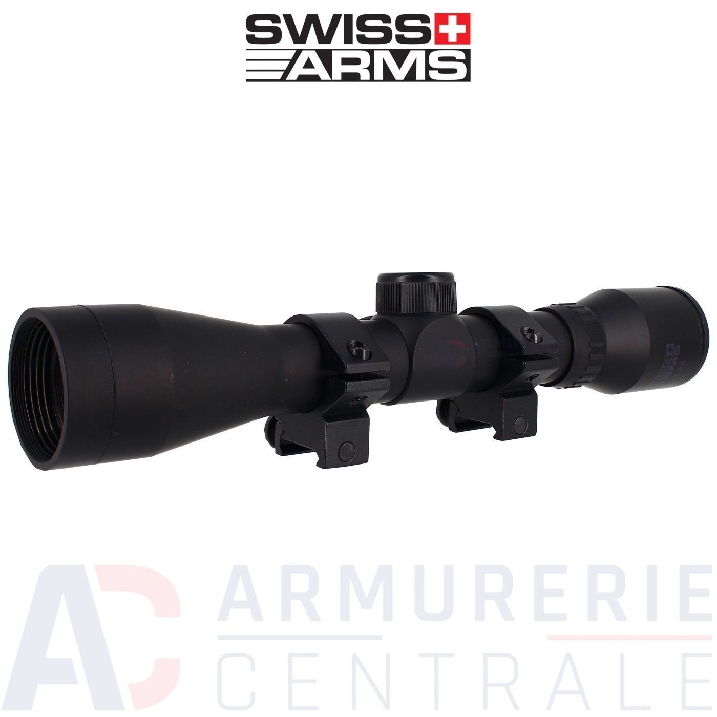 Lunette de vis&eacute;e 4x32 SWISS ARMS Montage 22 mm
