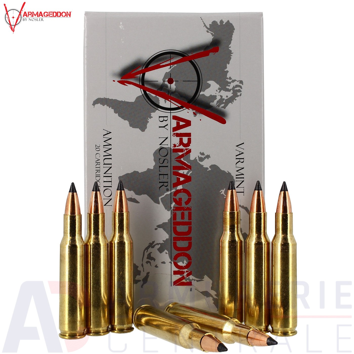 20 Cartouches Varmageddon Varmint 222 Rem 40 gr FB 20 Cartouches Varmageddon Varmint 222 Rem 40 gr FB