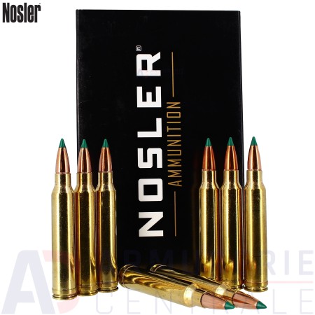 20 Cartouches Nosler 300 Win Mag 180 gr pointe...