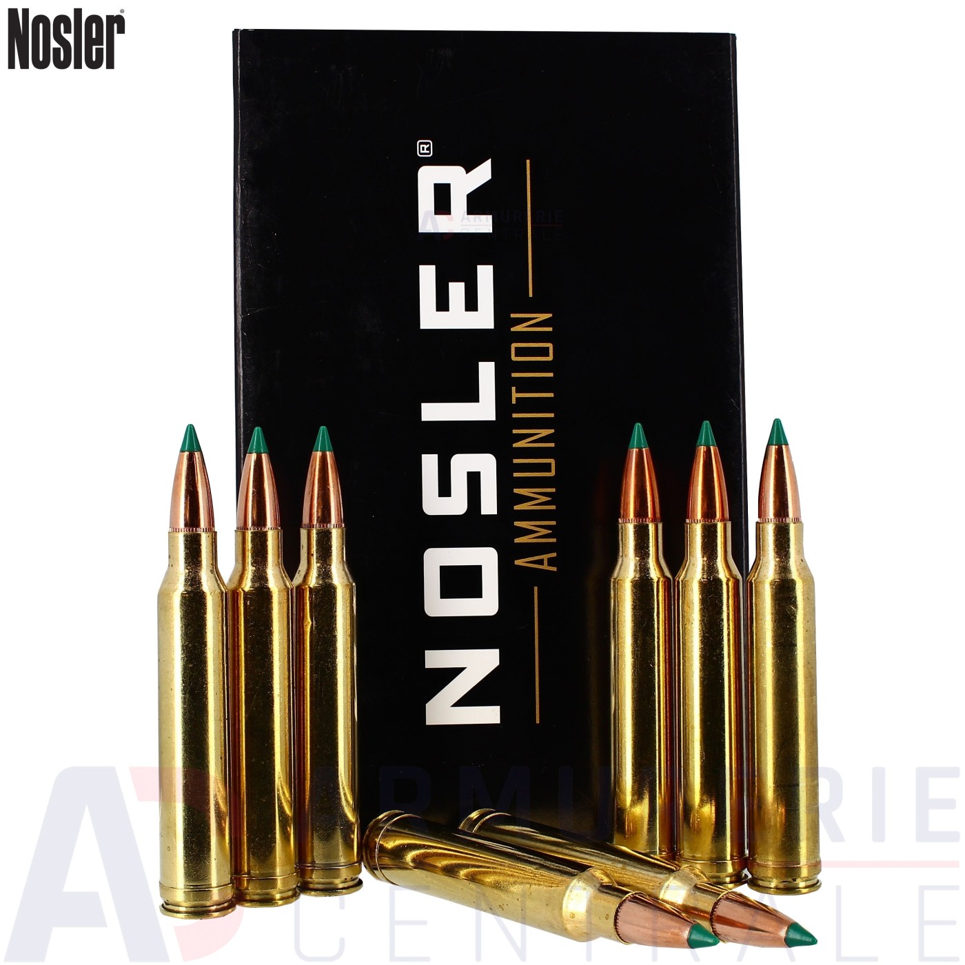 20 Cartouches Nosler 300 Win Mag 180 gr pointe balistique 20 Cartouches Nosler 300 Win Mag 180 gr pointe balistique