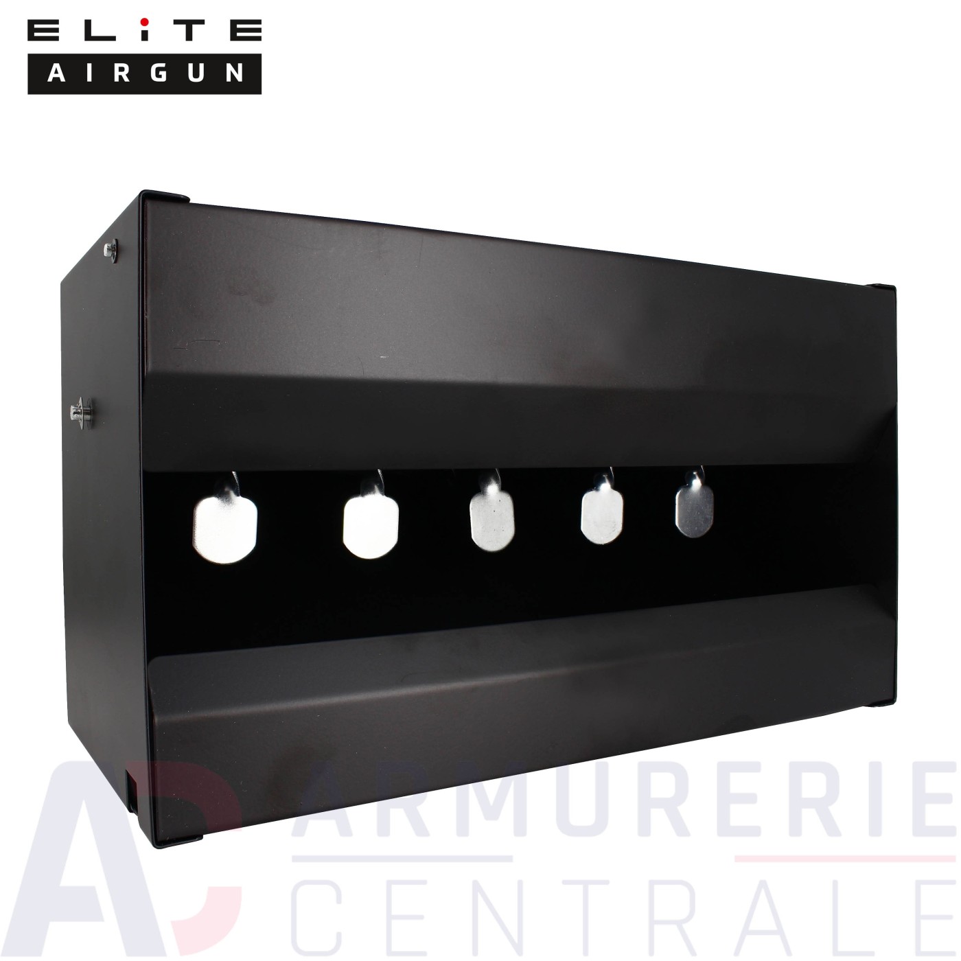 Elite-Airgun Bo&icirc;te cible m&eacute;tallique X5