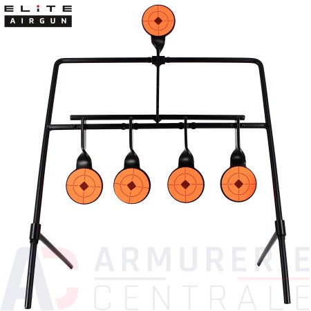 Cible pivotante 5 zones Elite Airgun 22 Long Rifle