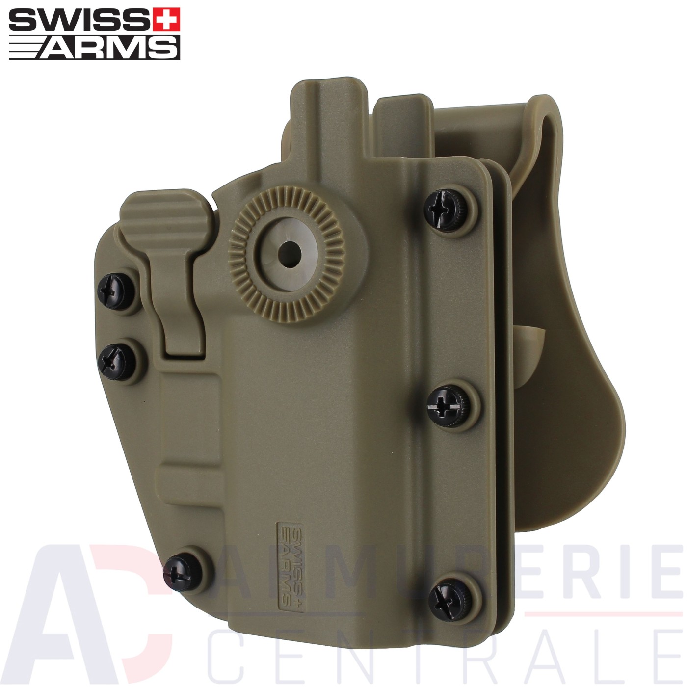 Holster universel airsoft Adapt X level 2 Swiss Arms Ranger Green
