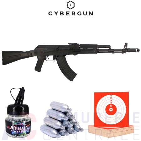 Cybergun carabine AK101 Co2 4.5mm BB's (4.3...