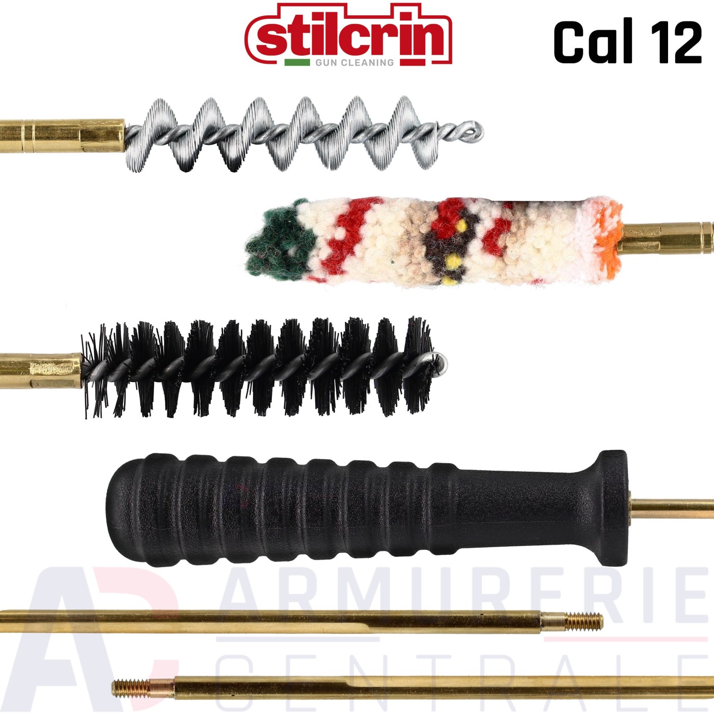 Kit nettoyage Stilcrin baguettes bois cal 12 Kit nettoyage Stilcrin baguettes bois cal 12