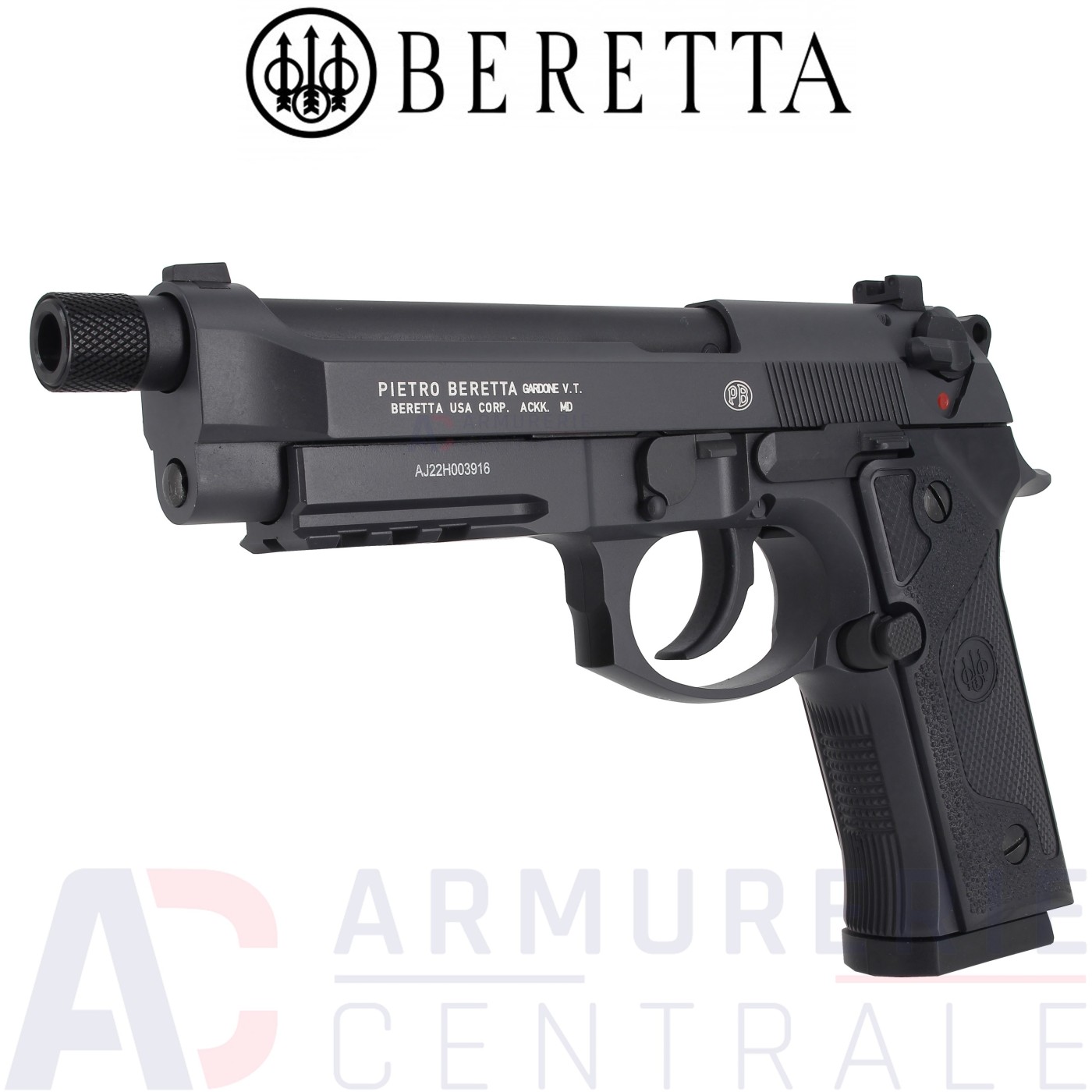 Beretta M9A3 FM Noir et Gris 4.5mm BB's (3 joules) Beretta M9A3 FM Noir et Gris 4.5mm BB's (3 joules)